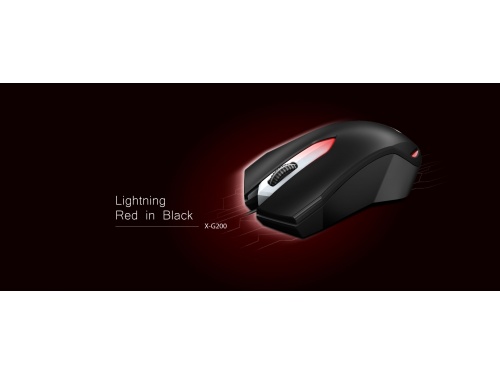 Genius XG-200 USB RED LED Gaming Mouse