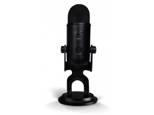 BLUE YETI &lt;b&gt;BLACKOUT&lt;/b&gt; USB Microphone 3 Capsule - 4 Pattern Setting - Mic Stand 836213002070